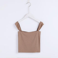 Load image into Gallery viewer, Square Neck Crop Tank Top