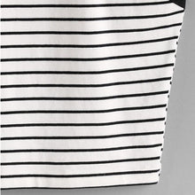 Load image into Gallery viewer, Striped Crop Tank Top