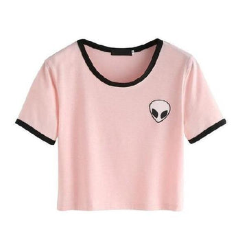 Alien Crop T-Shirt