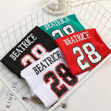 Load image into Gallery viewer, &#39;BEATRICE 28&#39; Crop T-Shirt