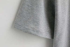 'CAT AND ME' Embroidery T-Shirt (4 Colors)