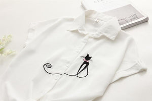 CAT Bow Tie T-Shirt