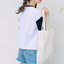 Load image into Gallery viewer, Character Embroidery Crop T-Shirt