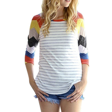 Colorful Stripes T- Shirt