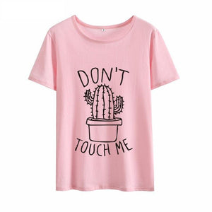 'DON'T TOUCH ME' Cactus T-Shirt