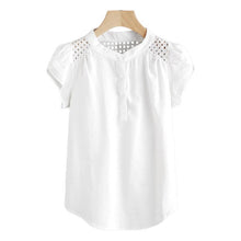 Load image into Gallery viewer, Eyelet Embroidery Blouse