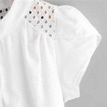 Load image into Gallery viewer, Eyelet Embroidery Blouse