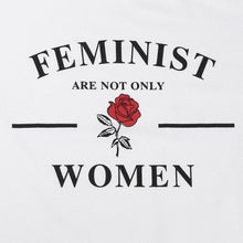 Load image into Gallery viewer, &#39;FEMINIST&#39; Bow Tie T-Shirt