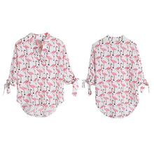 Load image into Gallery viewer, Flamingo V-Neck Shirt