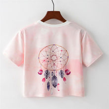 Load image into Gallery viewer, Floral Crop T-Shirt