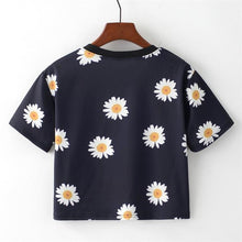 Load image into Gallery viewer, Floral Crop T-Shirt