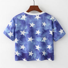 Load image into Gallery viewer, Floral Crop T-Shirt