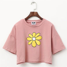 Load image into Gallery viewer, Floral Crop T-Shirt