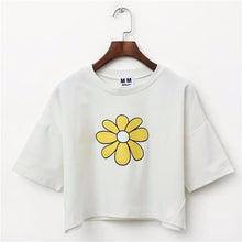 Load image into Gallery viewer, Floral Crop T-Shirt