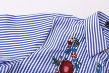 Load image into Gallery viewer, Floral Embroidery Shirt