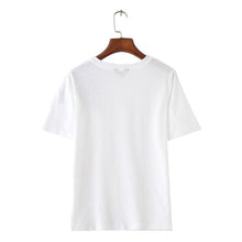 Load image into Gallery viewer, Floral Embroidery T-Shirt