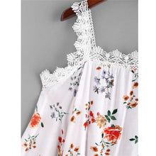 Load image into Gallery viewer, Floral Long Sleeve Off-Shoulder