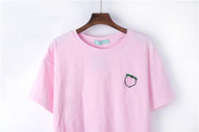 Load image into Gallery viewer, Fruit Embroidery T-Shirt