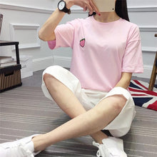 Load image into Gallery viewer, Fruit Embroidery T-Shirt
