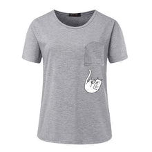 Load image into Gallery viewer, Dropping Pocket Cat T-Shirt