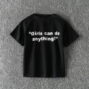 'Girls can do anything' T-Shirt