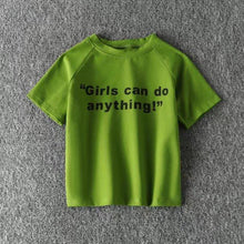 Load image into Gallery viewer, &#39;Girls can do anything&#39; T-Shirt