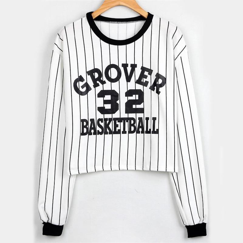 'GROVER 32 BASKETBALL' Striped Shirt