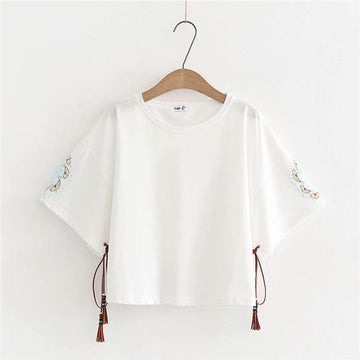 Lace-Up T-Shirt