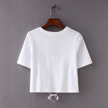 Load image into Gallery viewer, Lace Up T-Shirt