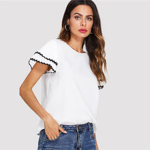 Load image into Gallery viewer, Layered Ruffle Sleeve Blouse