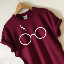 Load image into Gallery viewer, Lightning &amp; Glasses T-Shirt