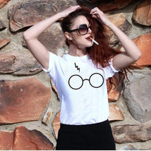 Load image into Gallery viewer, Lightning &amp; Glasses T-Shirt