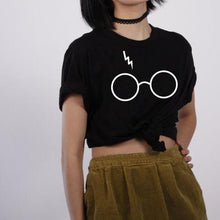 Load image into Gallery viewer, Lightning &amp; Glasses T-Shirt