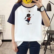 Load image into Gallery viewer, &#39;Little Girl&#39; Patchwork T-Shirt