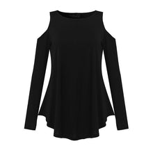 Load image into Gallery viewer, Loose Open Shoulder Shirt