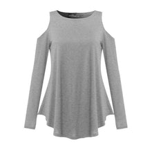 Load image into Gallery viewer, Loose Open Shoulder Shirt