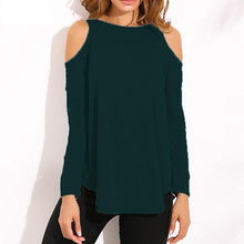 Load image into Gallery viewer, Loose Open Shoulder Shirt