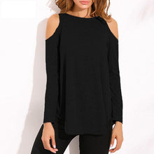 Load image into Gallery viewer, Loose Open Shoulder Shirt