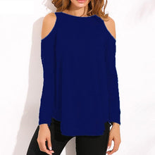 Load image into Gallery viewer, Loose Open Shoulder Shirt