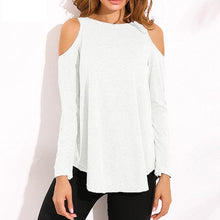 Load image into Gallery viewer, Loose Open Shoulder Shirt