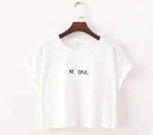 Load image into Gallery viewer, &#39;Me One.&#39; Crop T-Shirt