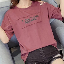 Load image into Gallery viewer, One Open Shoulder T-Shirt