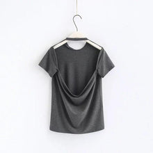 Load image into Gallery viewer, Open Back T-Shirt