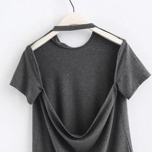 Load image into Gallery viewer, Open Back T-Shirt