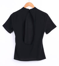 Load image into Gallery viewer, Open Back T-Shirt
