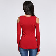 Load image into Gallery viewer, Open Shoulder Shirt