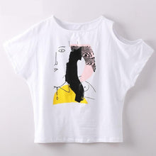 Load image into Gallery viewer, Open Shoulder T-Shirt