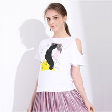 Load image into Gallery viewer, Open Shoulder T-Shirt
