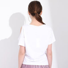 Load image into Gallery viewer, Open Shoulder T-Shirt