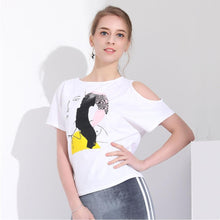Load image into Gallery viewer, Open Shoulder T-Shirt